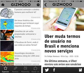 Illustration for article titled Gawker related iOS app